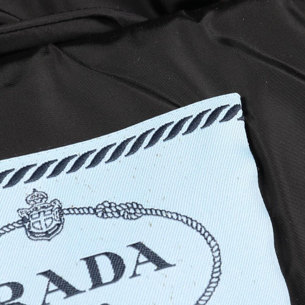 Prada Down Jacket Triangle Logo Nylon Jacket Ladi… - image 7